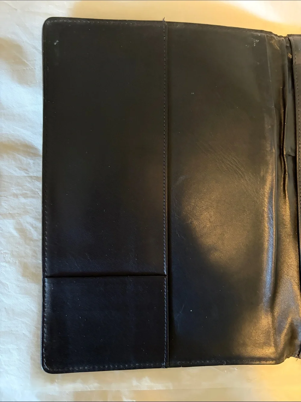 🖤 RARE VINTAGE Michael Graves Leather Folio Organizer